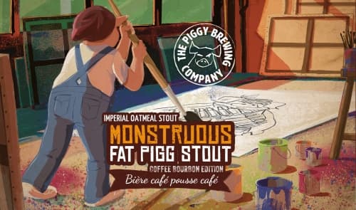 Monstruous Fat Pigg Stout Coffee Bourbon Edition 2023