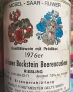 Ockfener Bockstein Beerenauslese Riesling