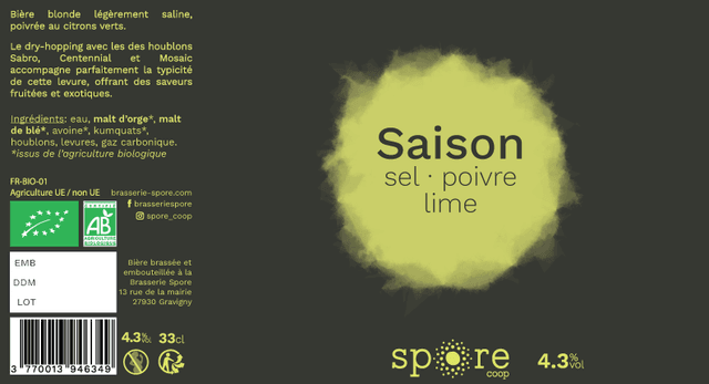 Saison Lime Sel Poivre