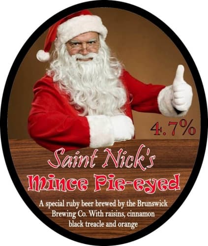 Saint Nick’s Mince Pie-Eyed