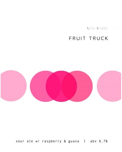 FRUIT TRUCK : RASPBERRY & GUAVA SOUR ALE