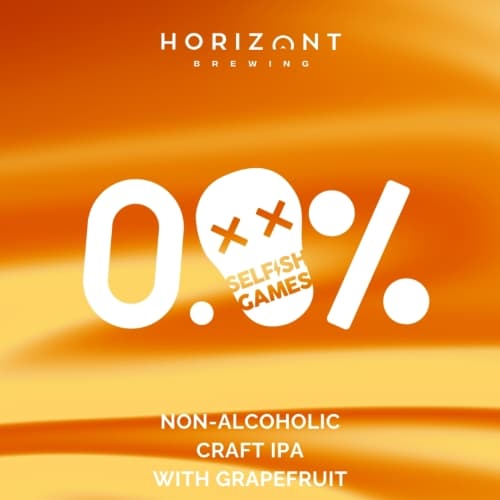 Selfish Games - Non Alcoholoc Craft IPA With Grapefruit