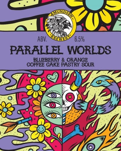 PARALLEL WORLDS - BLUEBERRY & ORANGE