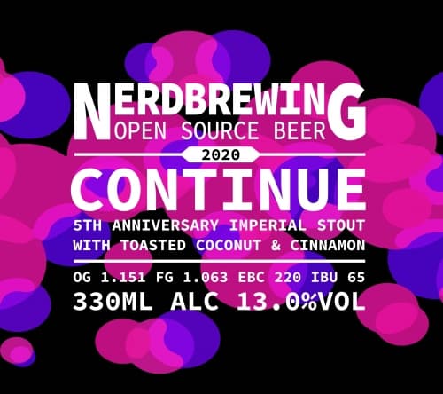 Continue 5th Anniversary Imperial Stout