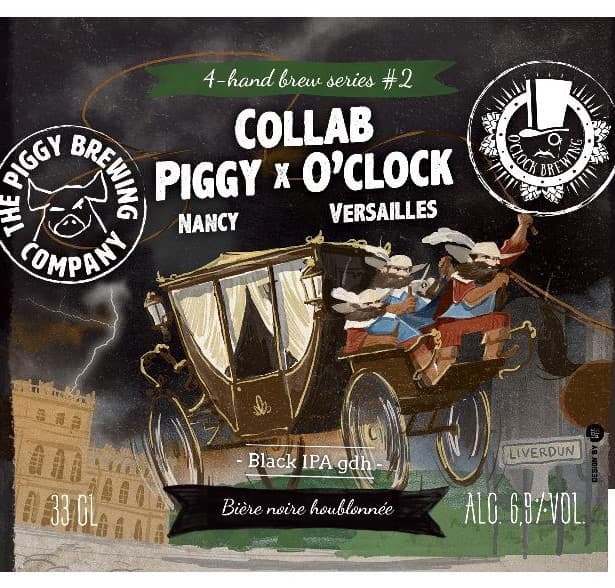 Collab Piggy X O'Clock