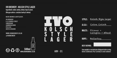 Colne Colsch - Kolsch Style Lager