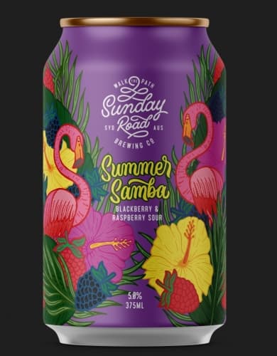 Summer Samba Blackberry and Raspberry