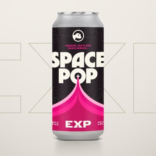SPACE POP Framboise, Noix De Coco, Cacao, Guimauve