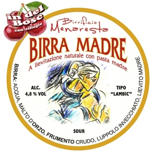 Birra Madre "in del bosc" Con Ciliegie