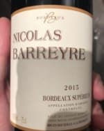 Nicolas Barreyre Bordeaux Supérieur