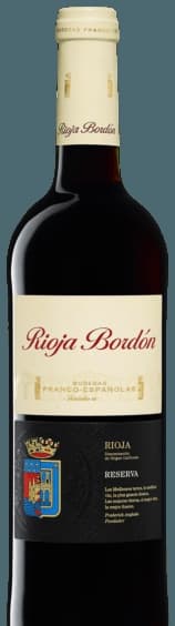 Rioja Bordón Reserva
