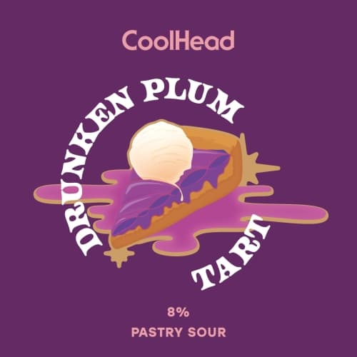 Drunken Plum Tart