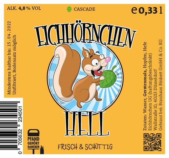 Eichhörnchen Hell - Cascade