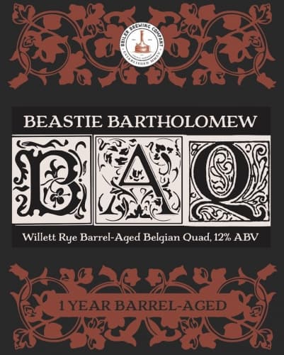 1 Year Barrel Aged Beastie Bartholomew