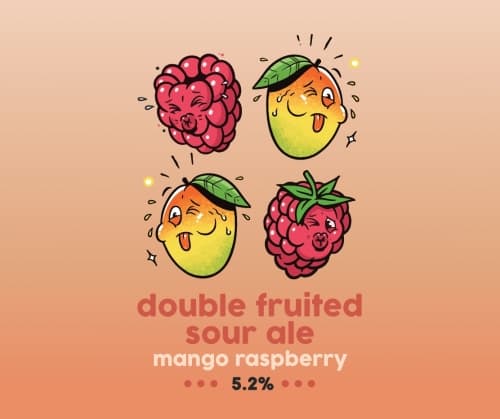 Double Fruited Sour Ale Mango Raspberry