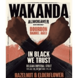 WAKANDA BOURBON BARREL AGED (HAZELNUT & ELDERFLOWER)