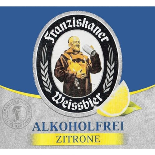 Franziskaner Weissbier Alkoholfrei Zitrone
