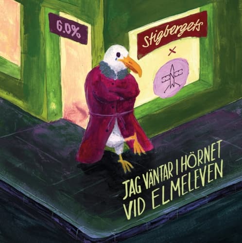 Jag väntar i hörnet vid Elmeleven