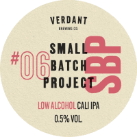 Small Batch Project #06 - Low-Alcohol Cali IPA