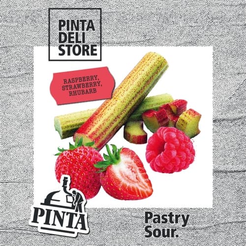 PINTA Deli Store #4: Raspberry, Strawberry, Rhubarb