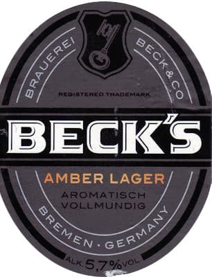 Beck's Amber Lager