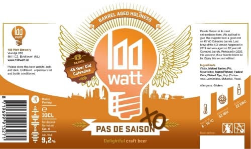 Pas De Saison XO BA 45yo Calvados
