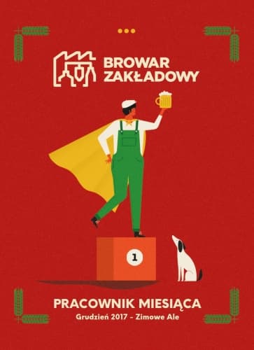 Pracownik Miesiąca - Grudzień 2017 - Zimowe Ale