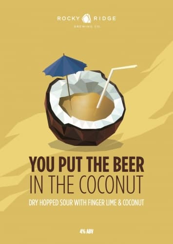 You Put the Beer In the Coconut