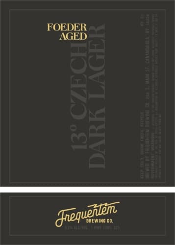 Foeder Aged 13º Czech Dark Lager