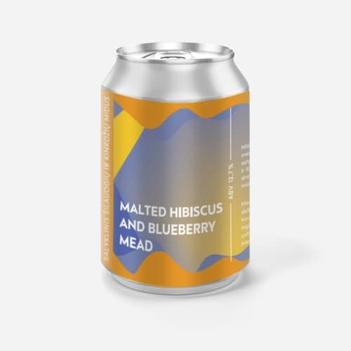 Malted Hibiscus And Blueberry Mead