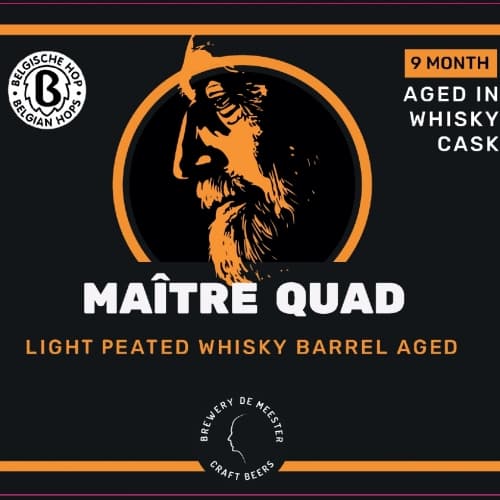 Maître Quad - Light Peated Whisky Barrel Aged