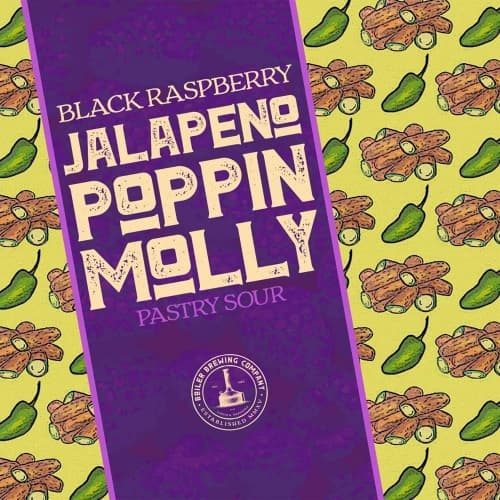 Black Raspberry Jalapeño Poppin' Molly Pastry Sour