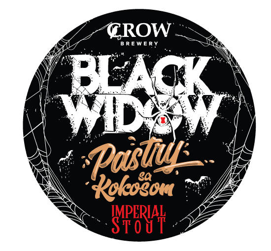 Black Widow Pastry Coconut