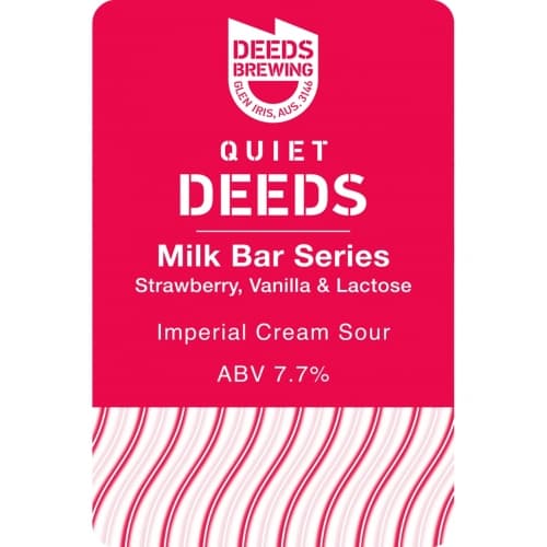 Milk Bar Series - Strawberry, Lactose & Vanilla