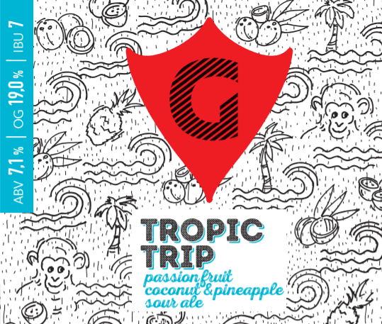 TROPIC TRIP passion fruit, coconut & pineapple
