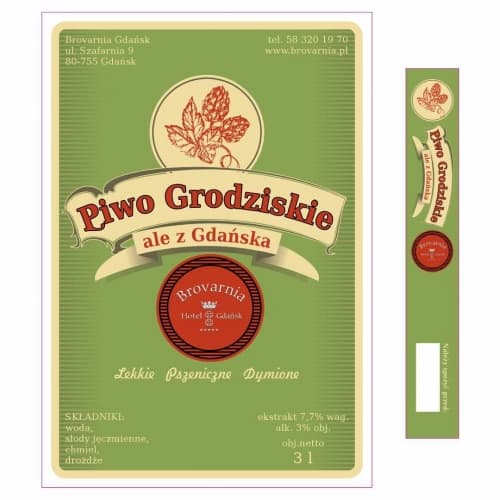 Grodziskie ale z Gdańska