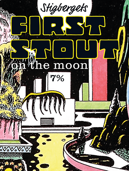 First Stout On the Moon