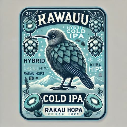 RAWAUU - New Zealand Rakau Hybrid Cold Ipa No.1