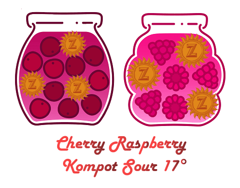 Cherry-Raspberry Kompot Sour