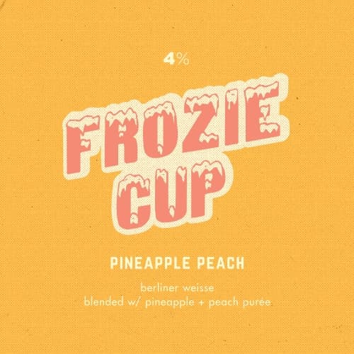 Frozie Cup: Pineapple Peach