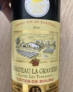 Château La Gravière Cuvée les Terrasses Côtes de Bourg
