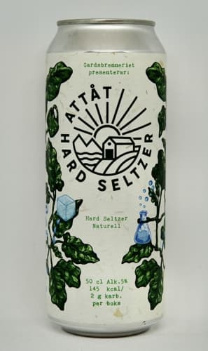 Attåt Hard Seltzer Naturell (5%)