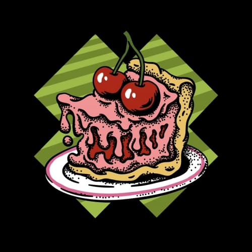 NOT FOR BREAKFAST CHERRY CHEESECAKE