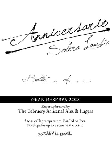 Anniversario Solera Lambic