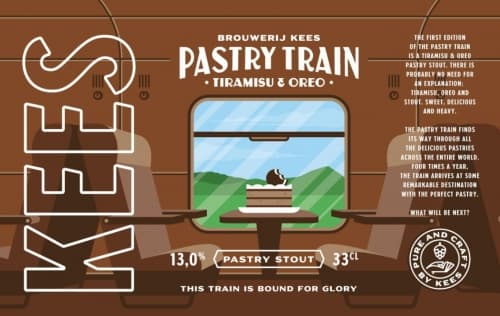 Pastry Train Tiramisu & Oreo