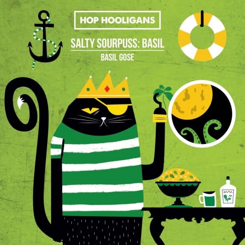 Salty Sourpuss: Basil Gose