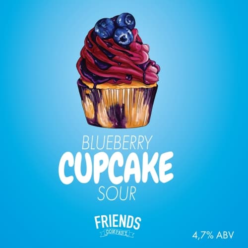 Blueberry Cupcake Sour