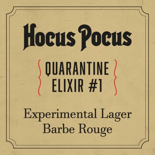Quarantine Elixir #1 - Barbe Rouge