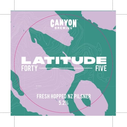 Latitude 45 Fresh NZ Pilsner