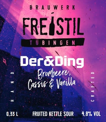 DER & DING | Cassis, Blackberry & Vanilla